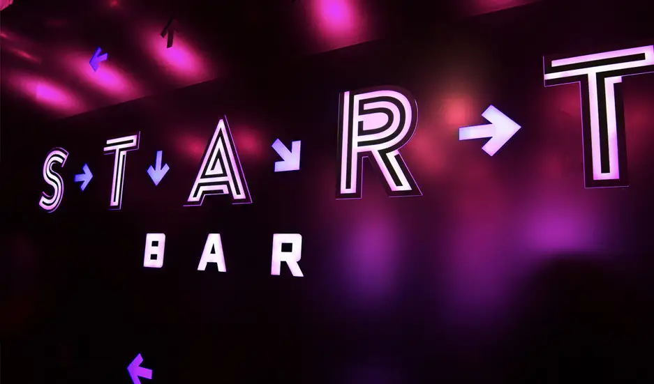 Start Bar branding by Atomicdust