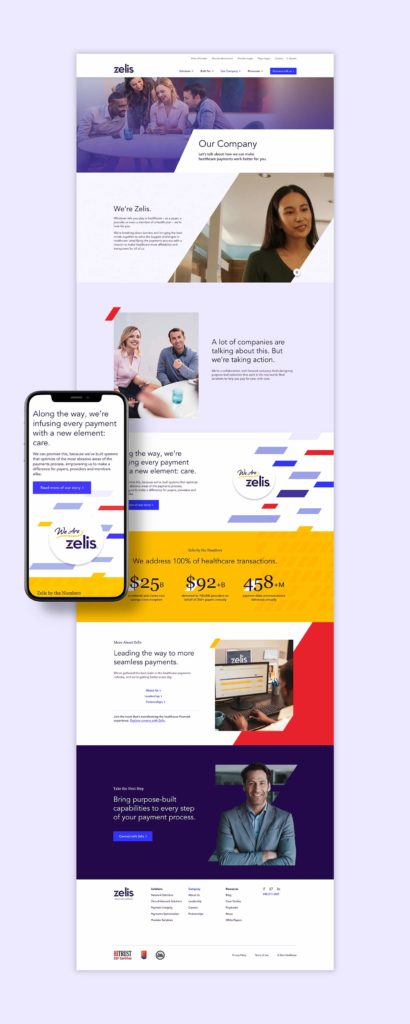 Bringing Balance to Healthcare With the Zelis Web Design | Atomicdust