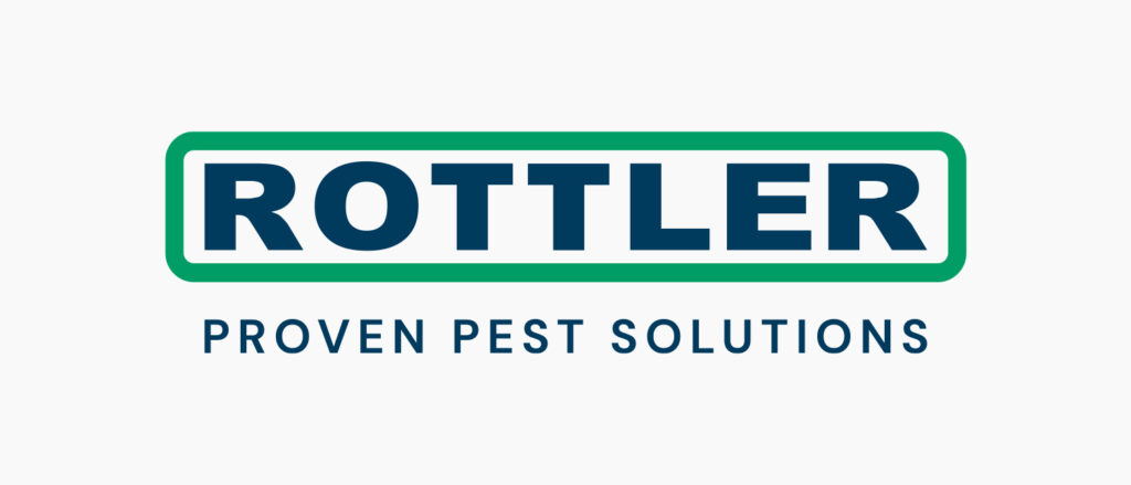 The new logo for Rottler Pest Solutions includes the new tagline: "Proven pest solutions."