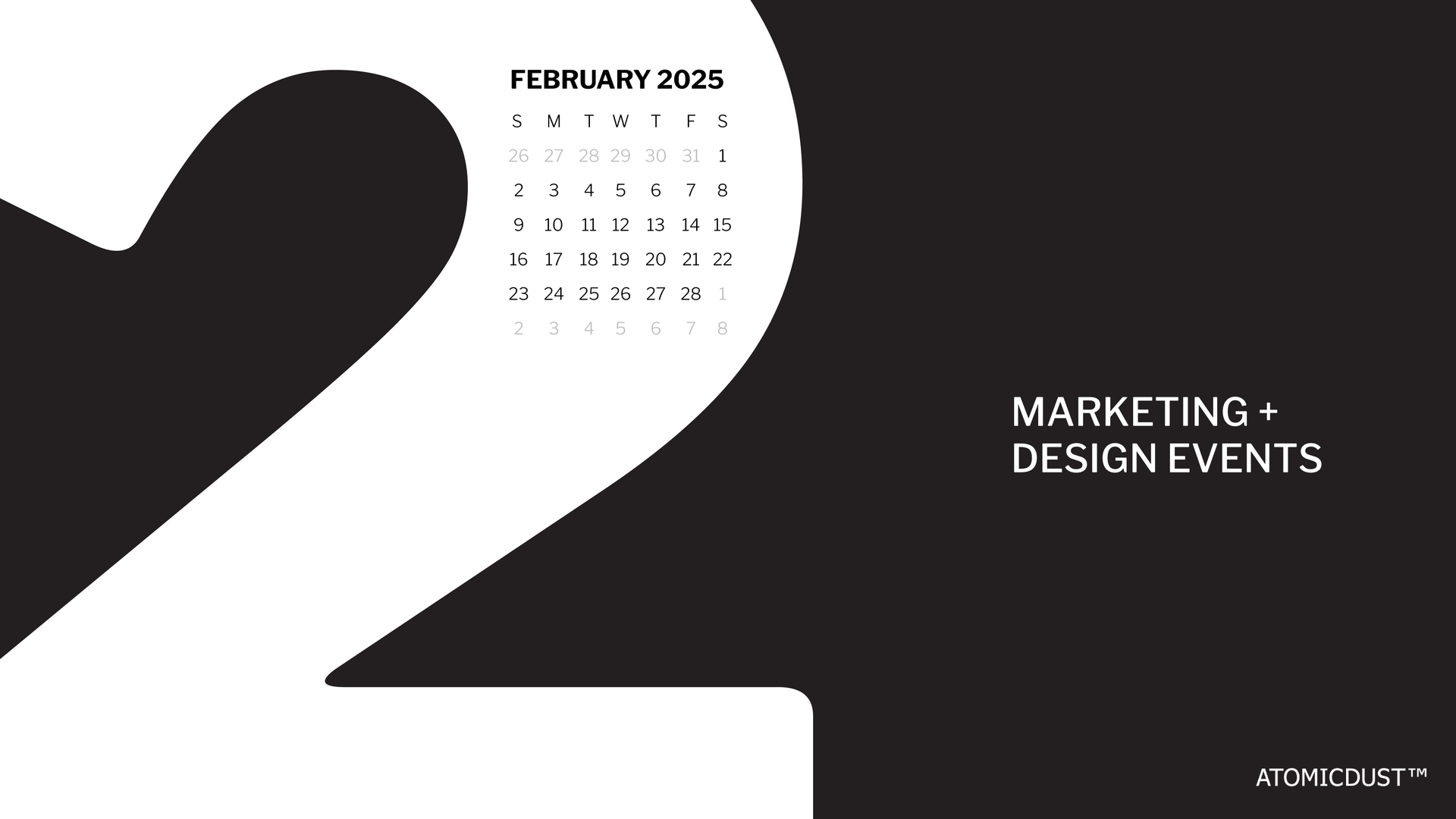 February 2025 Marketing + Design Events